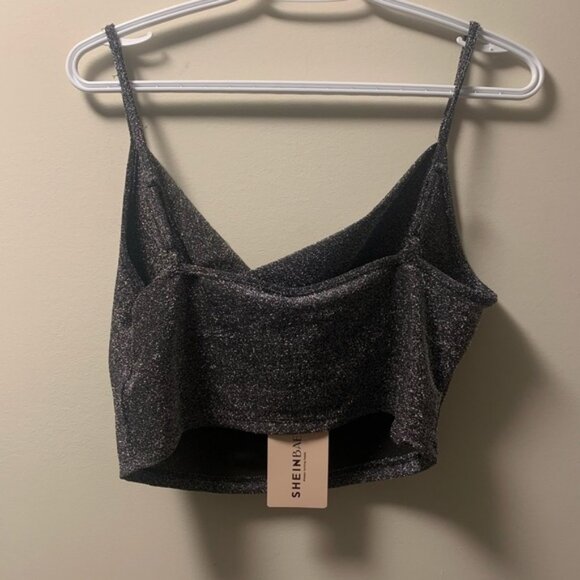 NWT Crop top sequin SHEIN XL - Picture 6 of 6